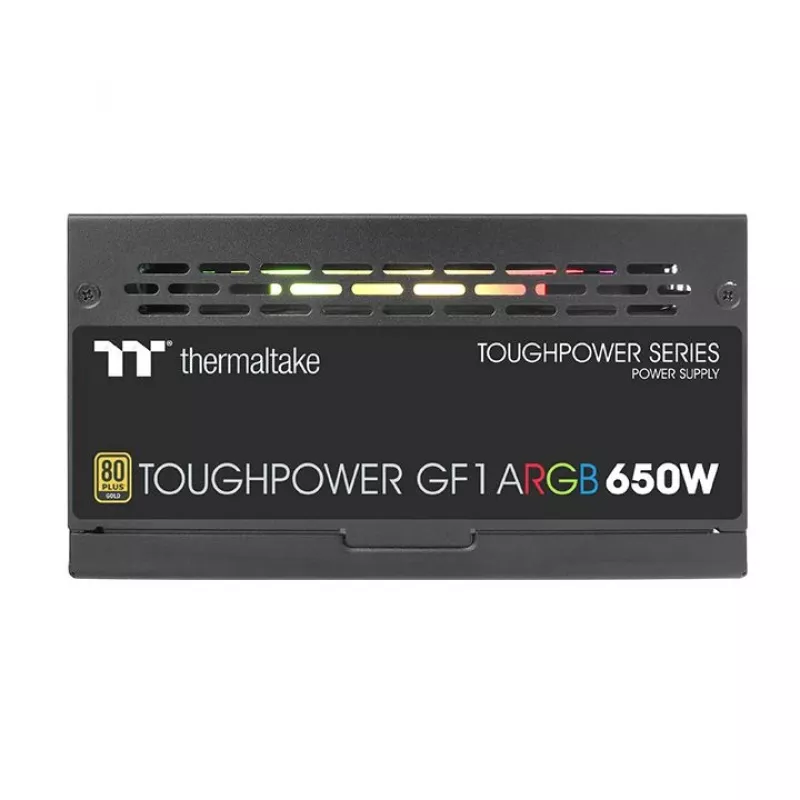 THERMALTAKE Barošanas bloks - Toughpower GF1 ARGB 650W Gold - TT Premium Edition