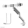 Neomounts DS75-450WH2 Monitora roka 17-32 collas - gāzes atspere - Topfix - 180°-stop