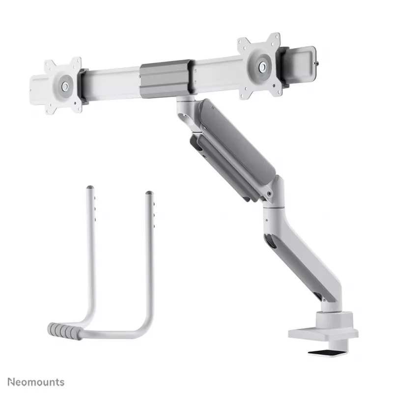 Neomounts DS75-450WH2 Monitora roka 17-32 collas - gāzes atspere - Topfix - 180°-stop