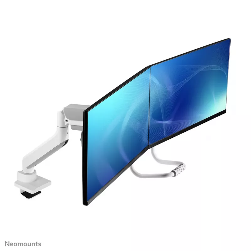 Neomounts DS75-450WH2 Monitora roka 17-32 collas - gāzes atspere - Topfix - 180°-stop