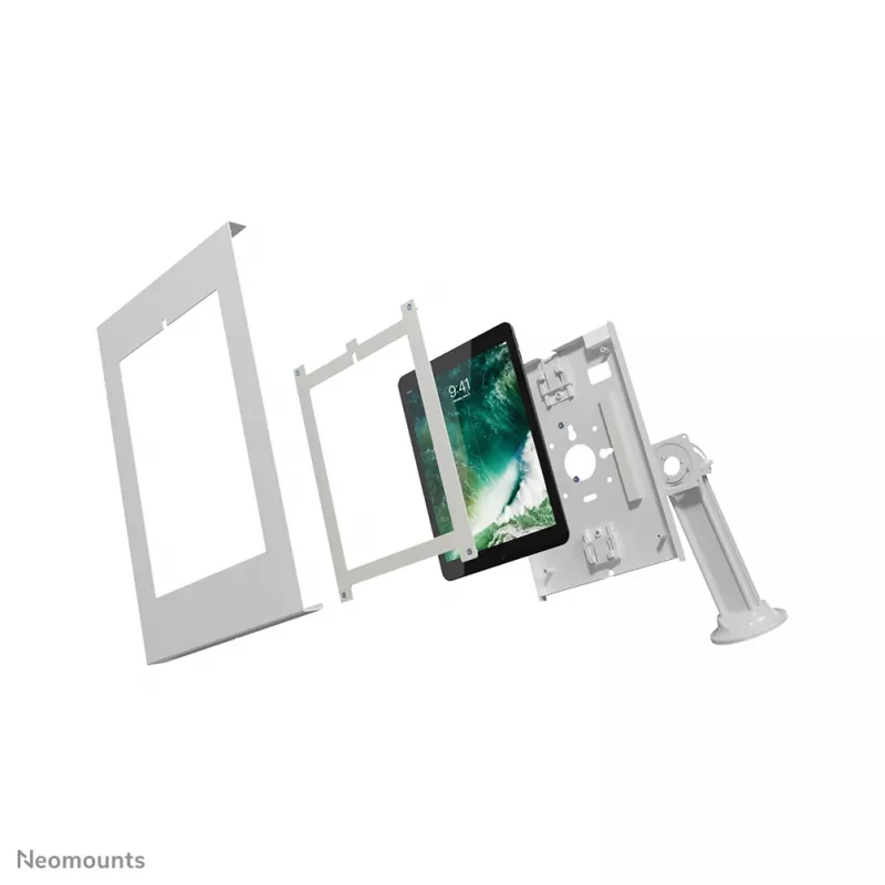 Neomounts DS15-640WH1 Planšetdatora statīvs galdam 9,7-11 collas - bloķējams