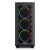 PC korpuss Sharkoon RGB HEX Desktop Black