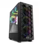 PC korpuss Sharkoon RGB HEX Desktop Black
