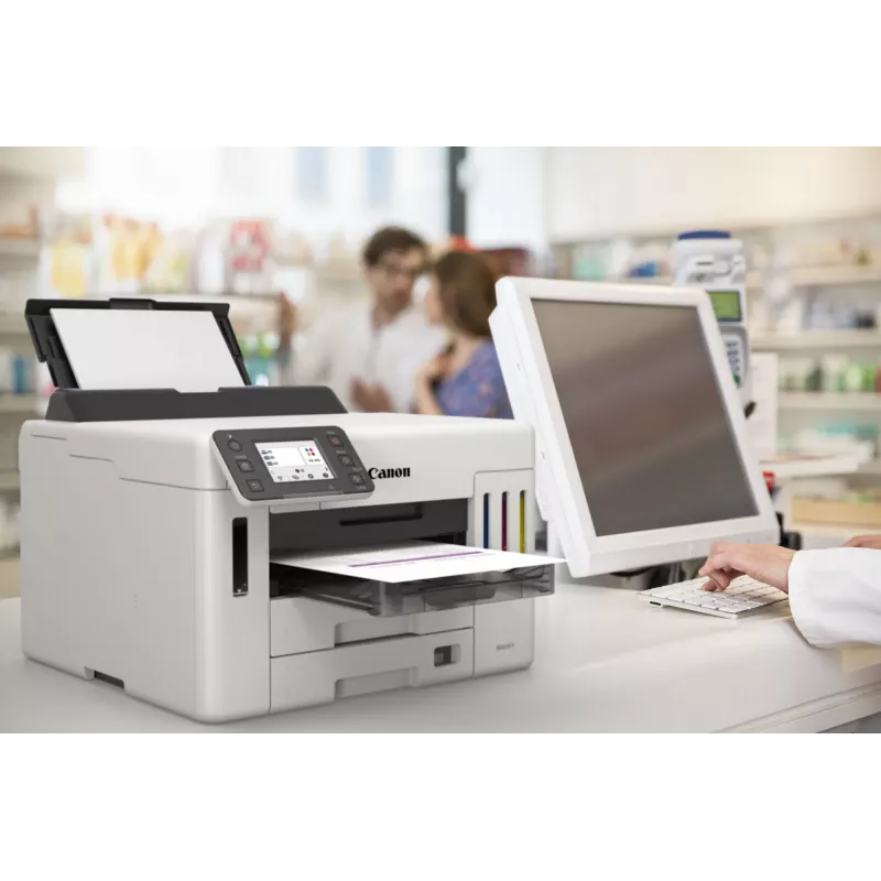 Canon MAXIFY GX5550 tintu printeris Krāsains 600 x 1200 DPI A4 Wi-Fi