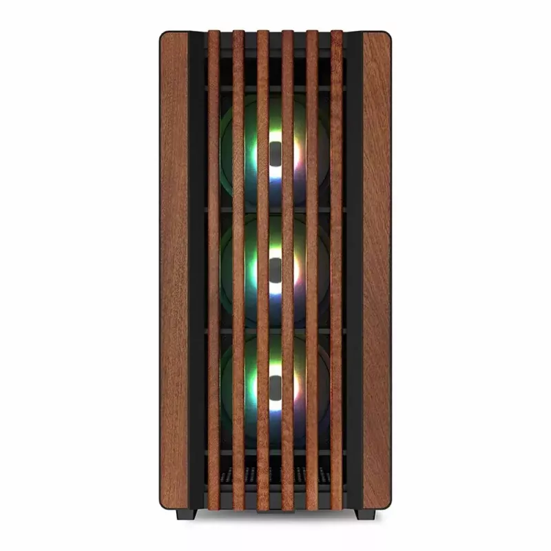 PC korpuss Sharkoon REBEL C70G RGB Full Tower Melns, Koka