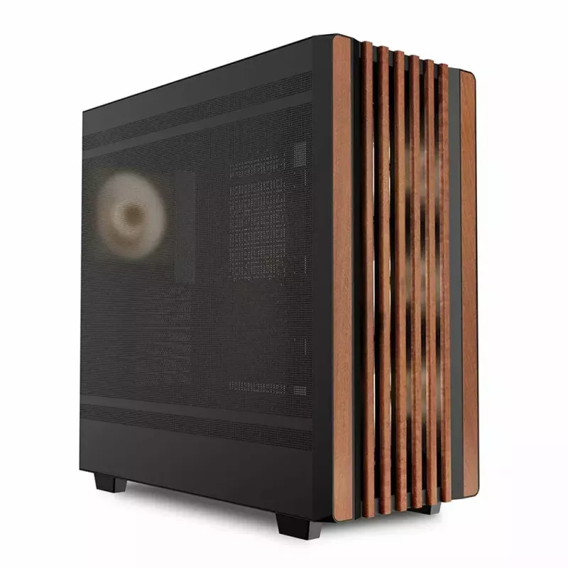 PC korpuss Sharkoon REBEL C70M RGB Full Tower melns, koks