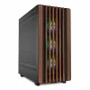 PC korpuss Sharkoon REBEL C70M RGB Full Tower melns, koks