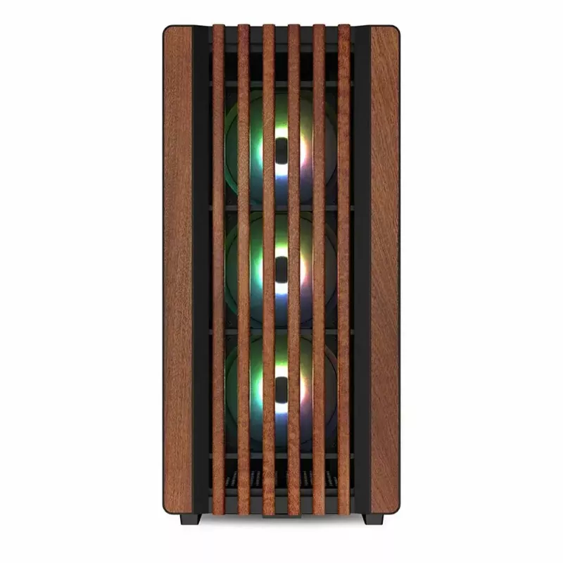 PC korpuss Sharkoon REBEL C70M RGB Full Tower melns, koks