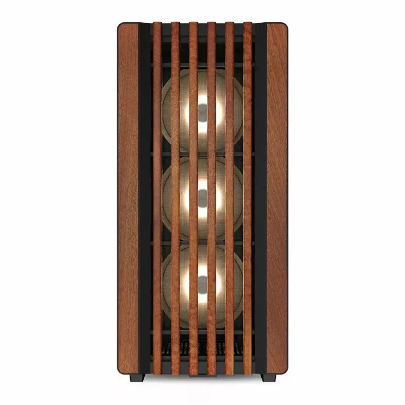 PC korpuss Sharkoon REBEL C70M RGB Full Tower melns, koks