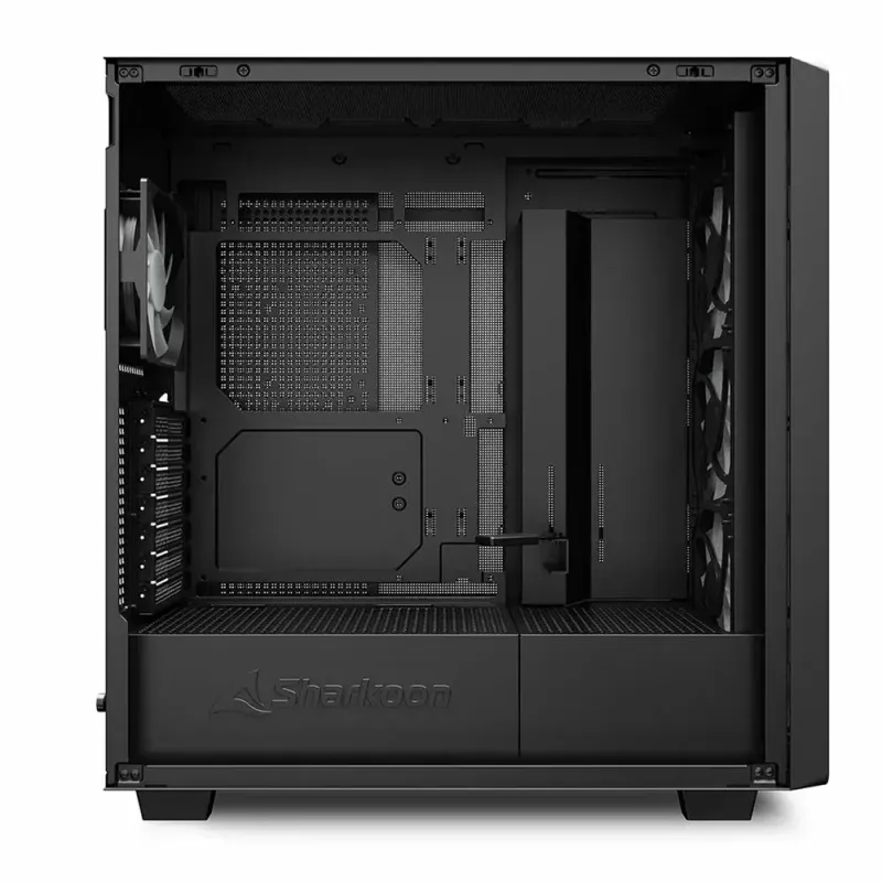 PC korpuss Sharkoon REBEL C70M RGB Full Tower melns, koks