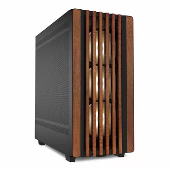 PC korpuss Sharkoon REBEL C70M RGB Full Tower melns, koks