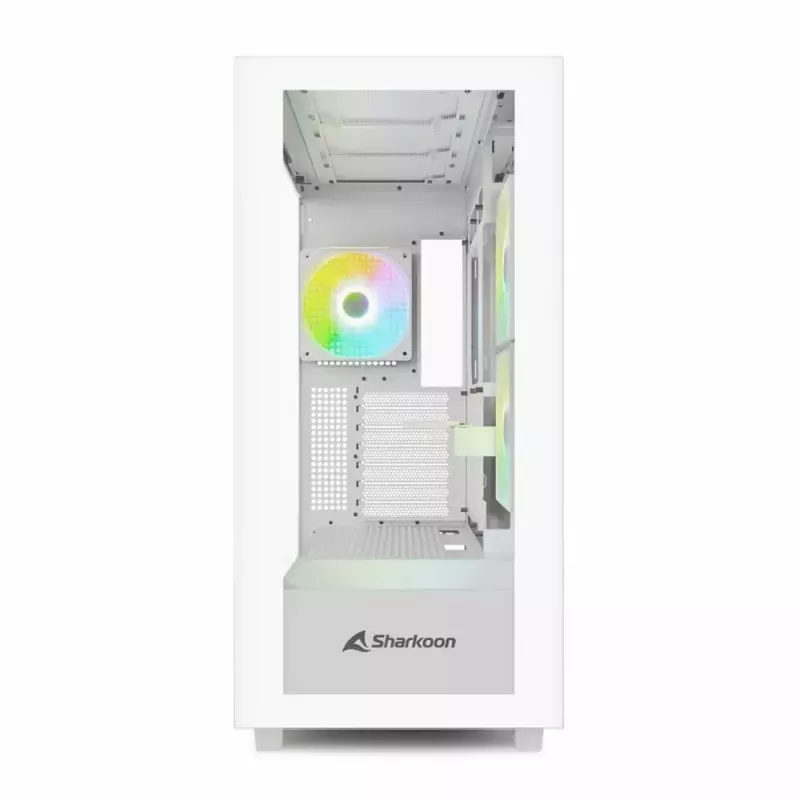 PC korpuss Sharkoon Rebel C60 Midi Tower balts