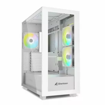 PC korpuss Sharkoon Rebel C60 Midi Tower balts