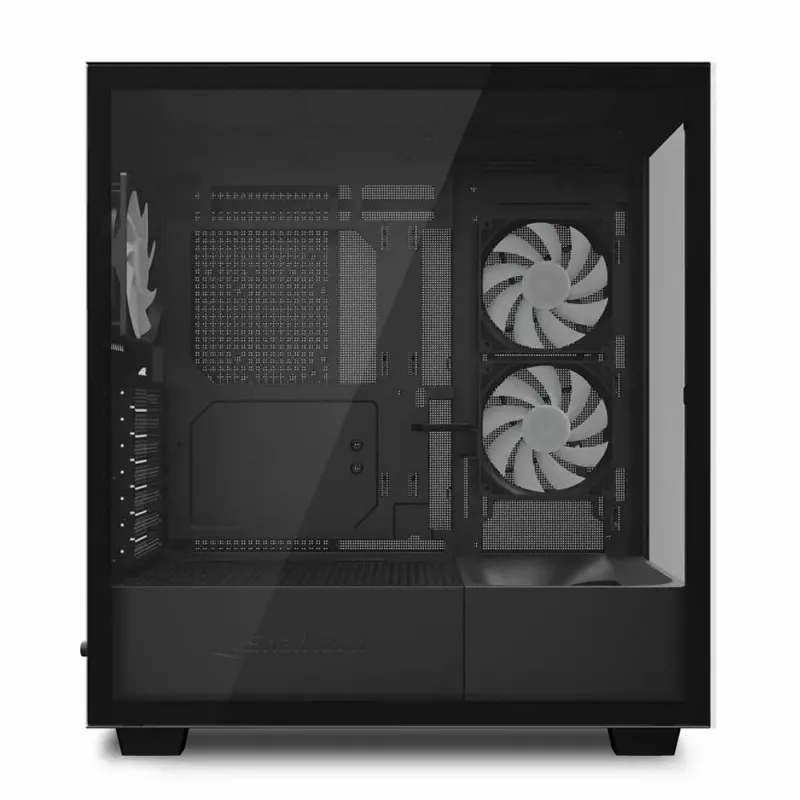 PC korpuss Sharkoon Rebel C60 Midi Tower Melns