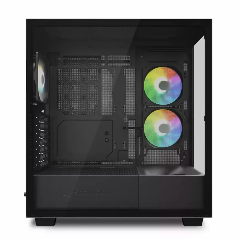 PC korpuss Sharkoon Rebel C60 Midi Tower Melns