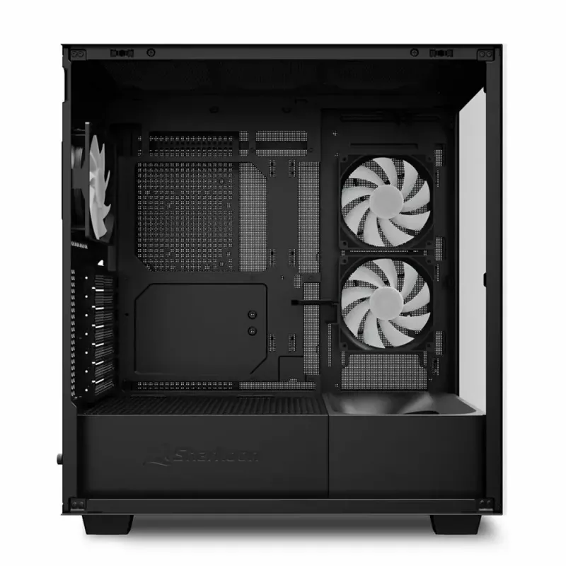 PC korpuss Sharkoon Rebel C60 Midi Tower Melns