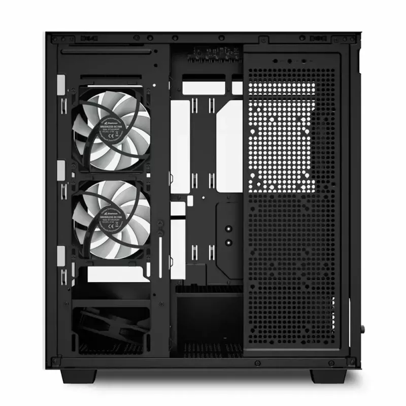 PC korpuss Sharkoon Rebel C60 Midi Tower Melns