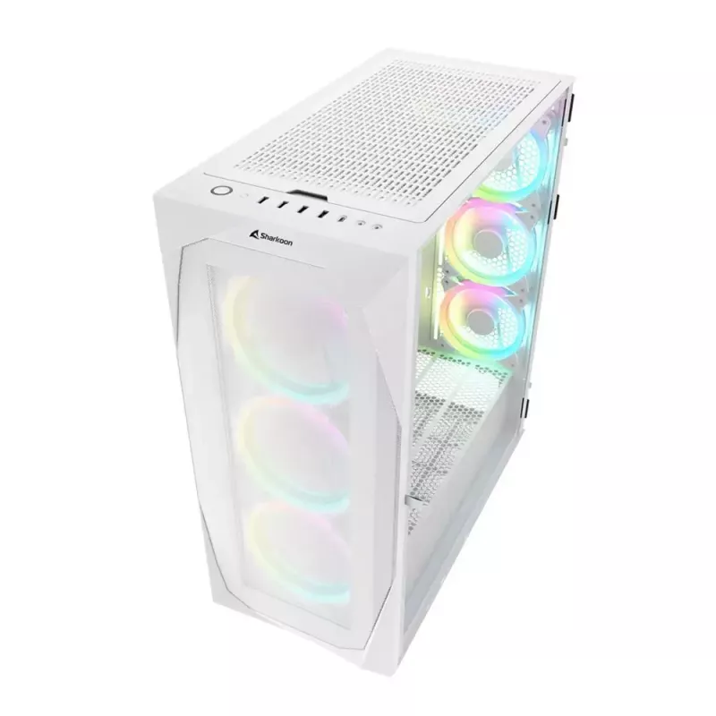 PC korpuss Sharkoon REV300 Tower balta