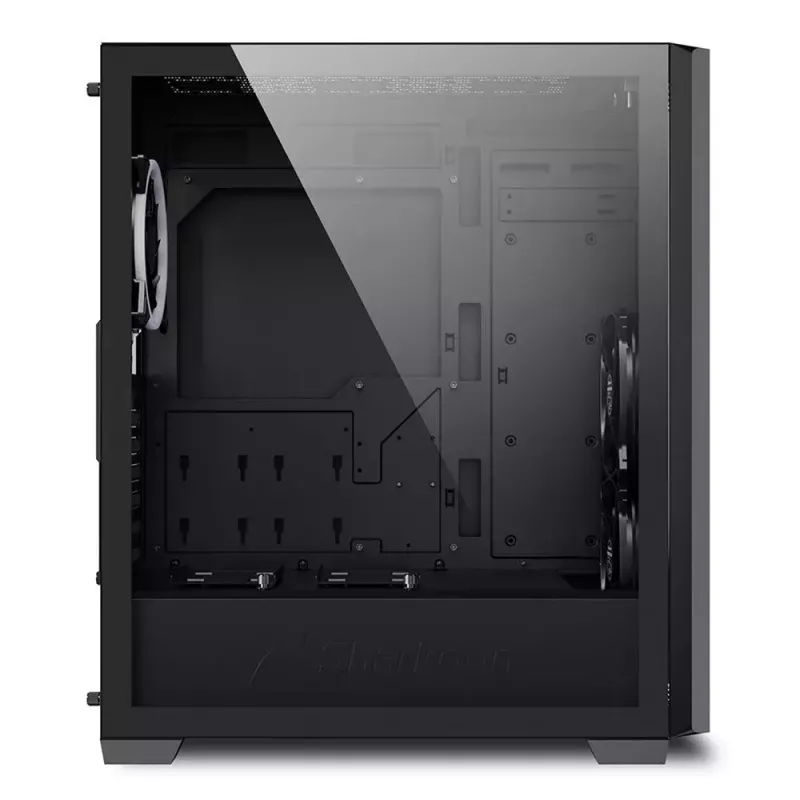 PC Case Sharkoon VS9 RGB Midi Tower Melns