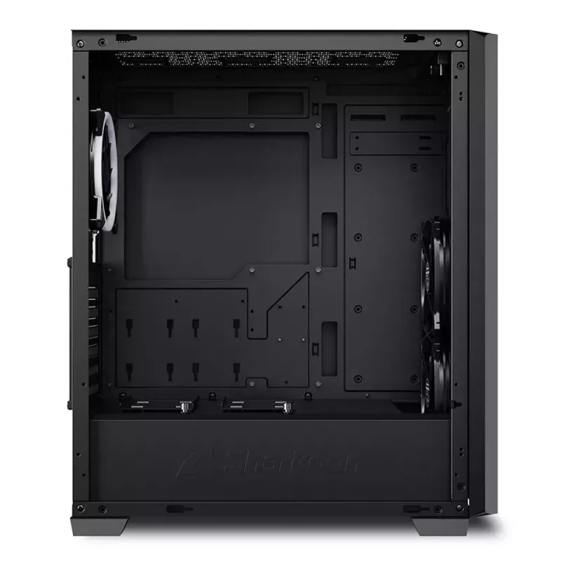 PC Case Sharkoon VS9 RGB Midi Tower Melns