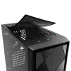 PC korpuss Sharkoon VS8 RGB Midi Tower melns
