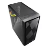 PC korpuss Sharkoon VS8 RGB Midi Tower melns