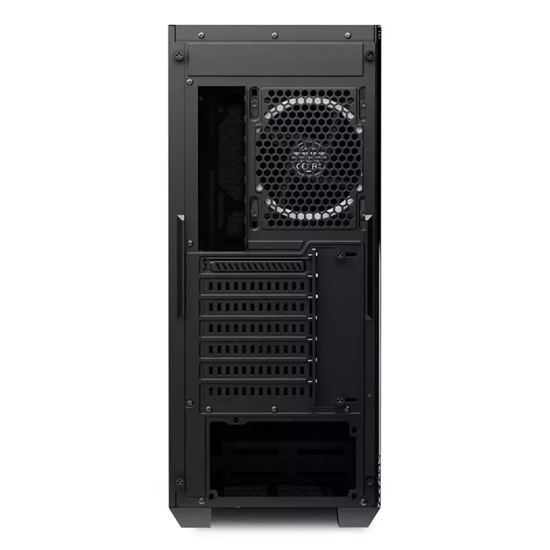 PC korpuss Sharkoon VS8 RGB Midi Tower melns
