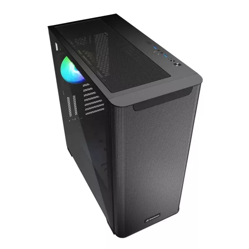 PC Case Sharkoon M30 RGB Full Tower Melns