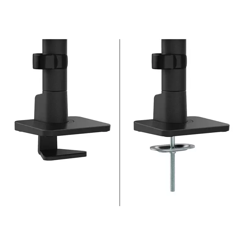 Neomounts DS65S-950BL2 Monitora roka 24-34 collas - gāzes atspere - Topfix - daudzregulējama - 180°-stop