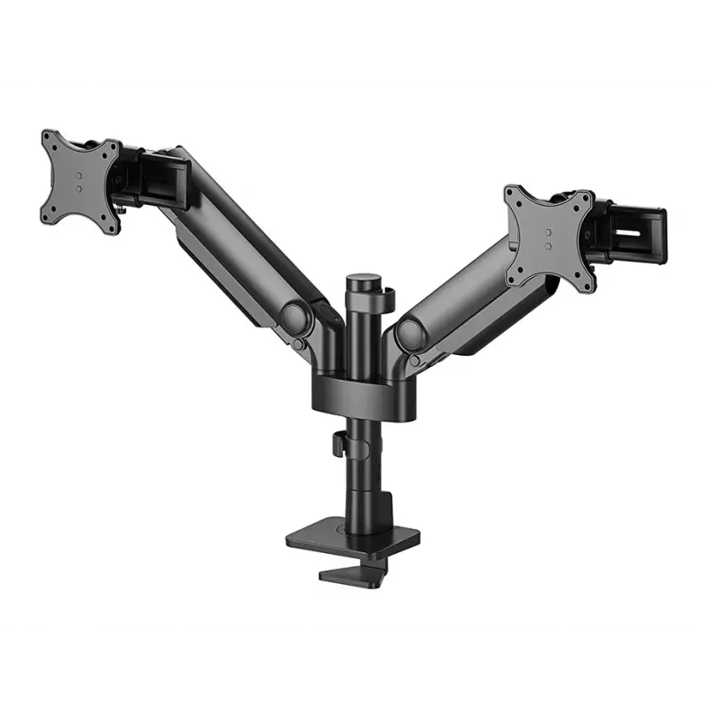 Neomounts DS65S-950BL2 Monitora roka 24-34 collas - gāzes atspere - Topfix - daudzregulējama - 180°-stop