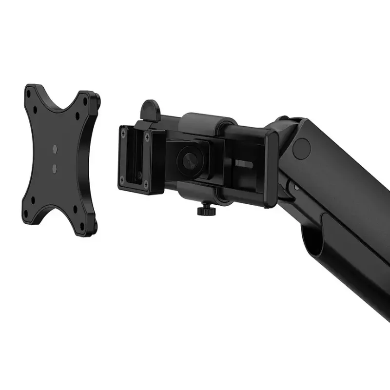 Neomounts DS65S-950BL2 Monitora roka 24-34 collas - gāzes atspere - Topfix - daudzregulējama - 180°-stop