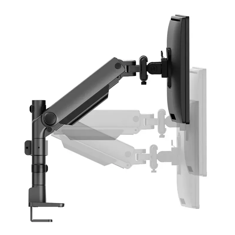 Neomounts DS65S-950BL2 Monitora roka 24-34 collas - gāzes atspere - Topfix - daudzregulējama - 180°-stop