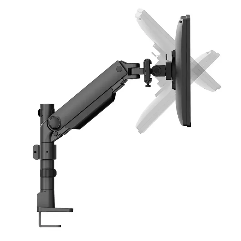 Neomounts DS65S-950BL2 Monitora roka 24-34 collas - gāzes atspere - Topfix - daudzregulējama - 180°-stop