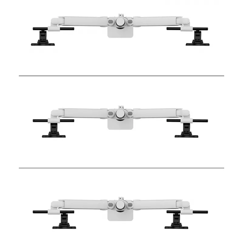 Neomounts DS65S-950WH2 Monitora roka 24-34 collas - gāzes atspere - Topfix - daudzregulējama - 180°-stop
