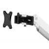 Neomounts DS65S-950WH2 Monitora roka 24-34 collas - gāzes atspere - Topfix - daudzregulējama - 180°-stop