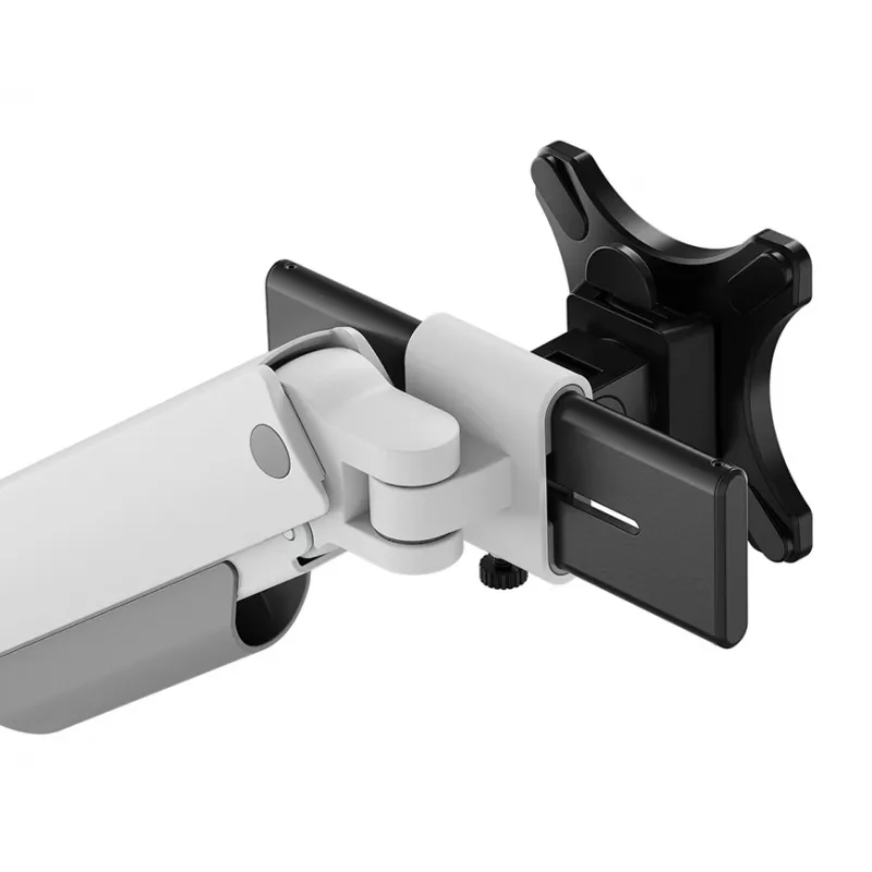 Neomounts DS65S-950WH2 Monitora roka 24-34 collas - gāzes atspere - Topfix - daudzregulējama - 180°-stop