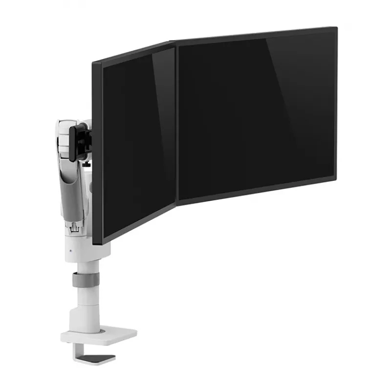 Neomounts DS65S-950WH2 Monitora roka 24-34 collas - gāzes atspere - Topfix - daudzregulējama - 180°-stop