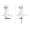 Neomounts DS65S-950WH2 Monitora roka 24-34 collas - gāzes atspere - Topfix - daudzregulējama - 180°-stop