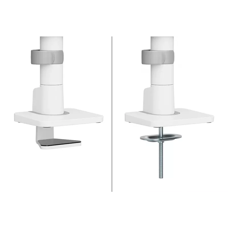 Neomounts DS65S-950WH2 Monitora roka 24-34 collas - gāzes atspere - Topfix - daudzregulējama - 180°-stop