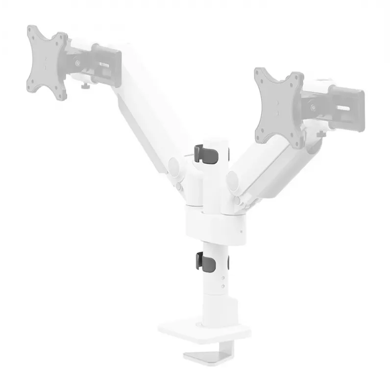 Neomounts DS65S-950WH2 Monitora roka 24-34 collas - gāzes atspere - Topfix - daudzregulējama - 180°-stop