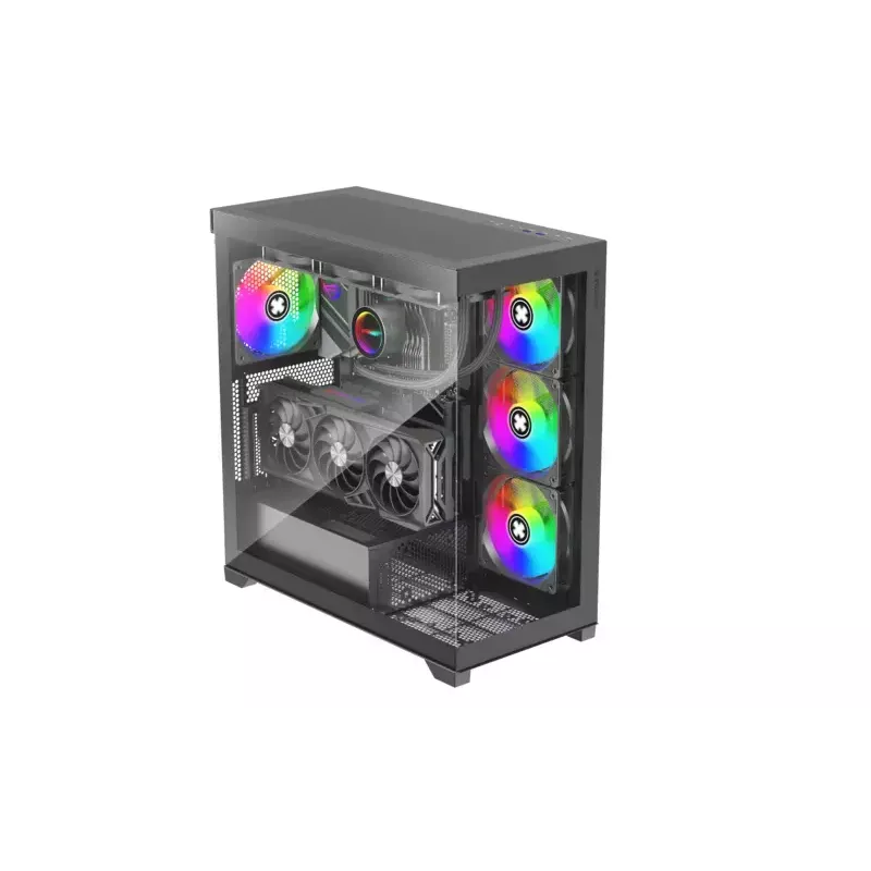 PC korpuss Xilence XG171 Midi Tower Melns