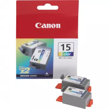 Tintes kasetne Canon BCI-15 3-krāsu 3x15ml