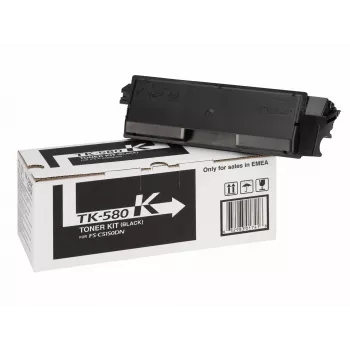 KYOCERA TK-580K tonera kasetne 1 gab. Oriģināls Melns
