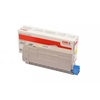 OKI Toner Toneris - 11,5k Lappuses - Dzeltens