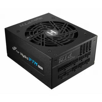 FSP Hydro PTM PRO 1650W Barošanas bloks ATX ATXV3.1 Melns, 1650 W, 110 - 240 V, 50/60 Hz, Aktīva, 120 W, 1650 W