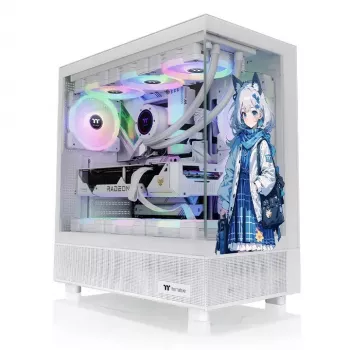 Thermaltake View 270 SP Edition Midi Tower balta datora korpuss