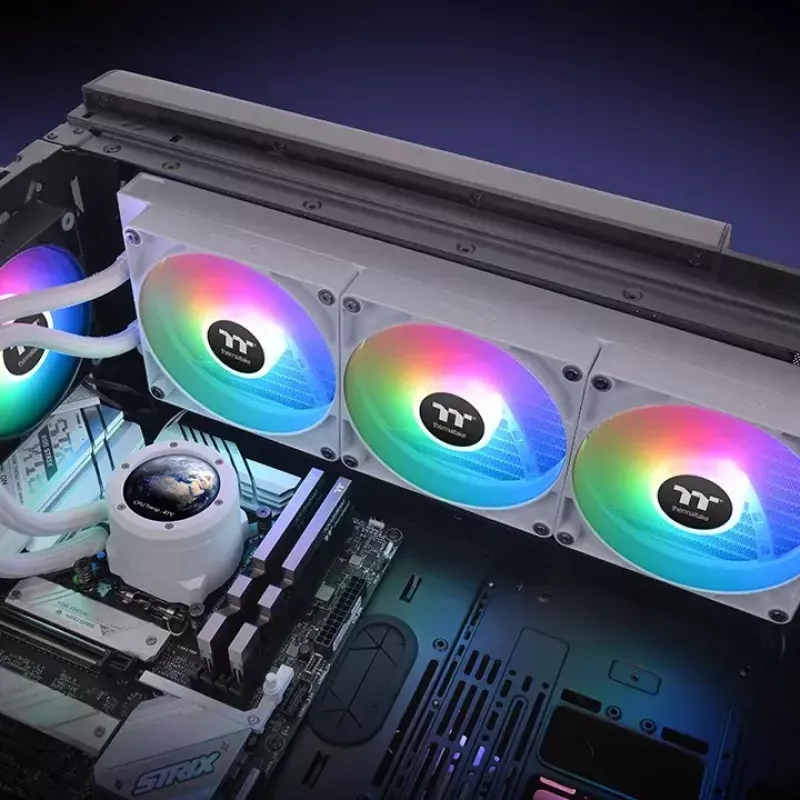 Hibrīddzesētājs Thermaltake TH420 V2 Ultra ARGB 84.32 cfm 3.02 mmH2O Balts