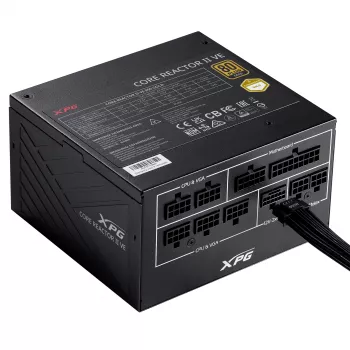 XPG COREREACTOR II VE 750W barošanas bloks, 750 W, 100 - 240 V, 47 - 63 Hz, 10 A, 20 A, 62,5 A