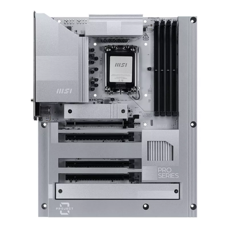 MSI PRO Z890-S WIFI PZ mātesplate Intel Z890 LGA 1851 (Socket V1) ATX