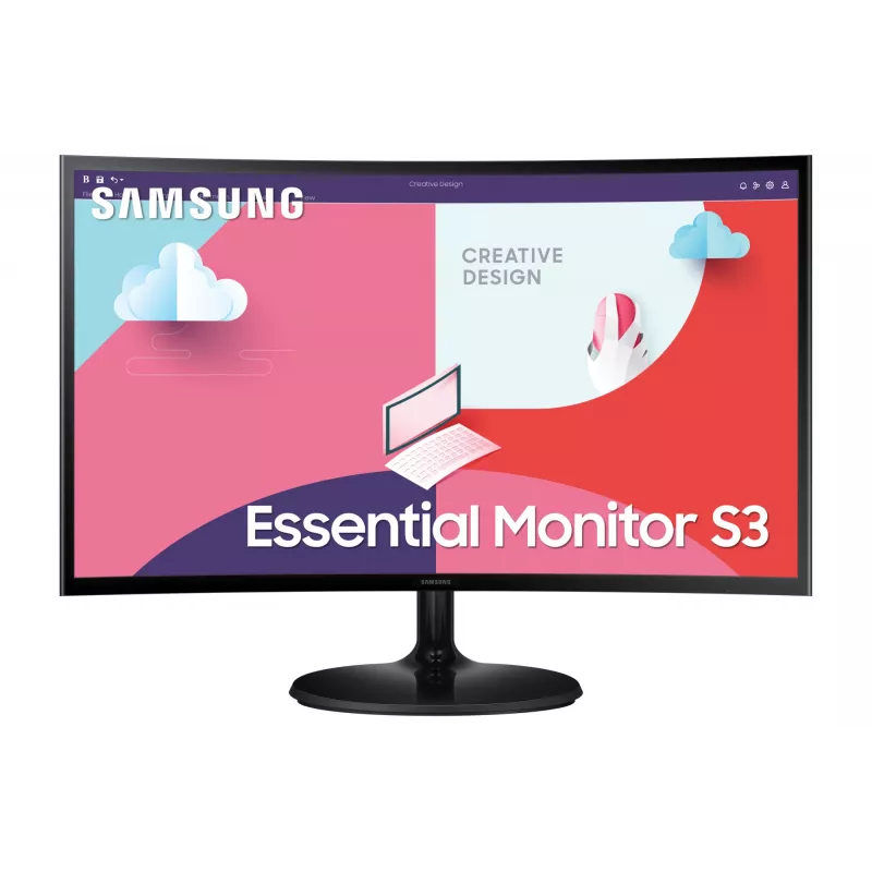 Samsung S36C datora monitors 61 cm (24 colli) 1920 x 1080 pikseļi Full HD LCD Melns
